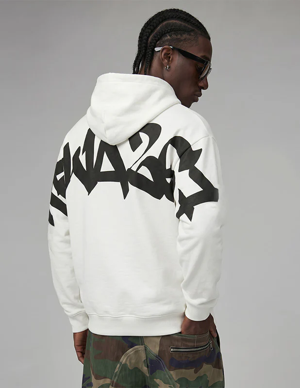 Pro Club Rewa267 Heavyweight Pullover Hoodie (13oz) - White - Image 2