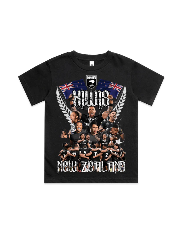 Rewahard Kids Graphic Tee - Kiwi Pacific Championships