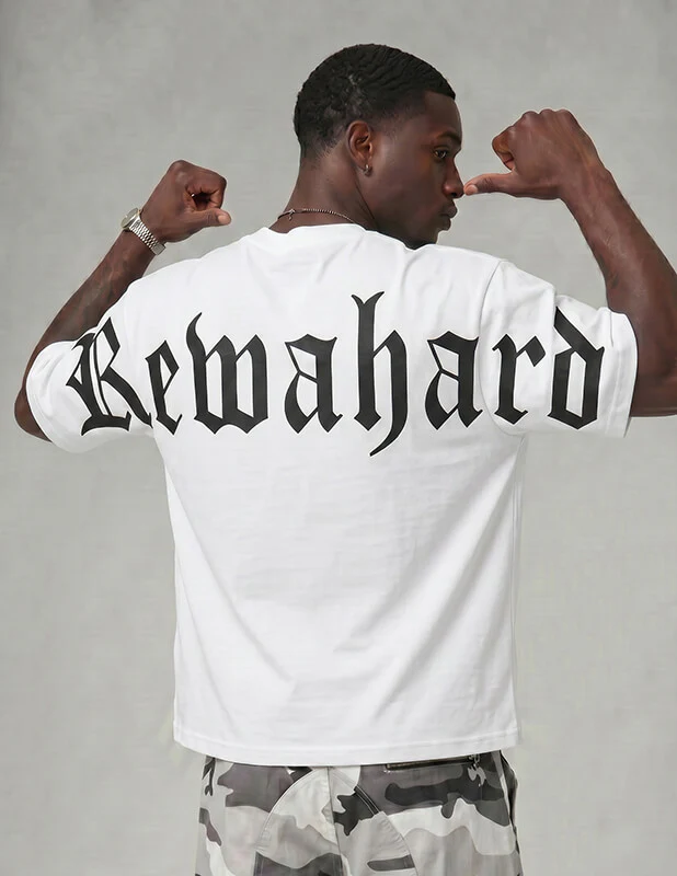 Pro Club REWAHARD Heavyweight Short Sleeve Tee - WHITE - Image 2