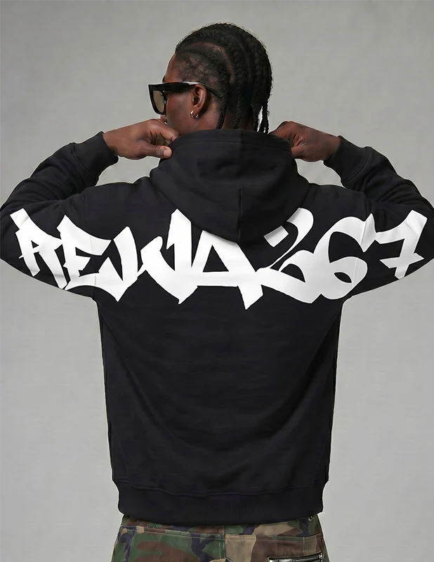 Pro Club Rewa267 Heavyweight Pullover Hoodie (13oz) - Black