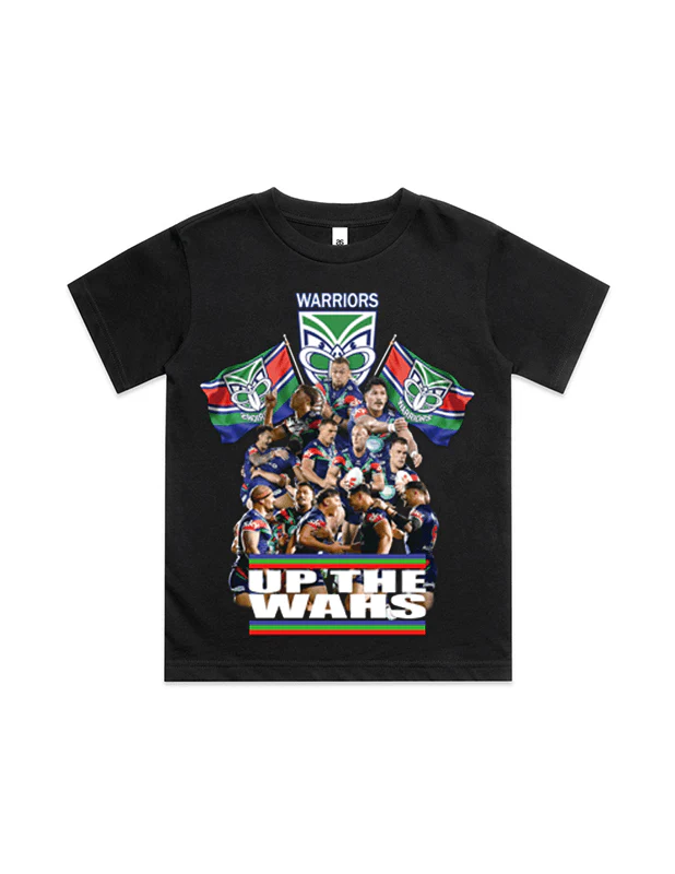 Rewahard Kids Graphic Tee - Warriors NRL Team