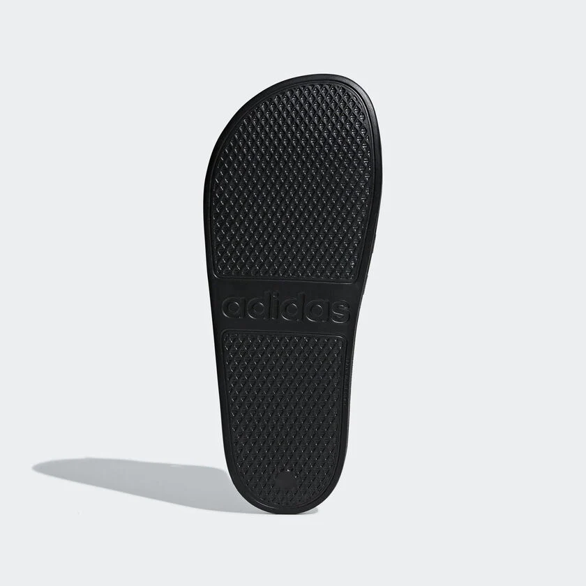 ADIDAS ADILETTE AQUA SLIDES - BLACK/WHITE - Image 4
