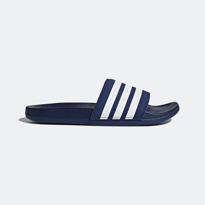 ADIDAS ADILETTE AQUA SLIDES - NAVY/WHITE - Image 2