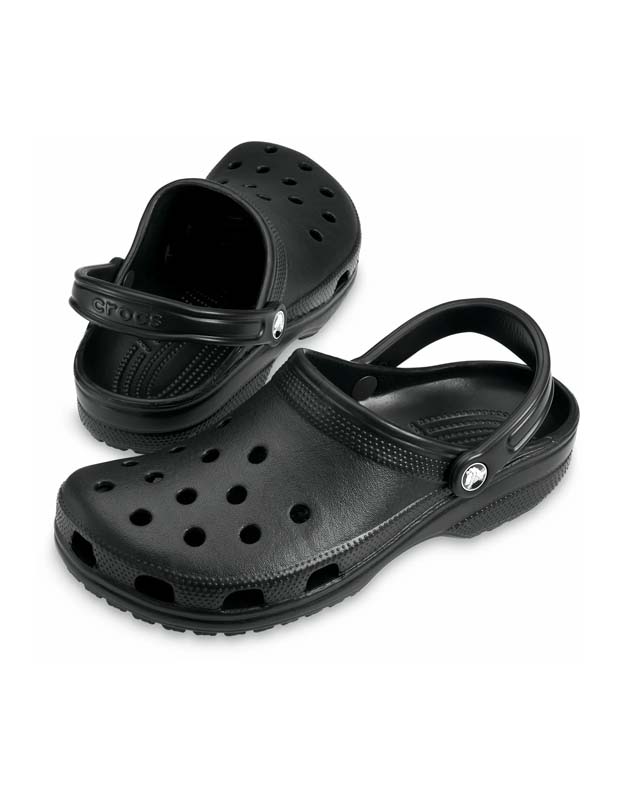 Crocs Unisex Classic Clog - Black - Image 2