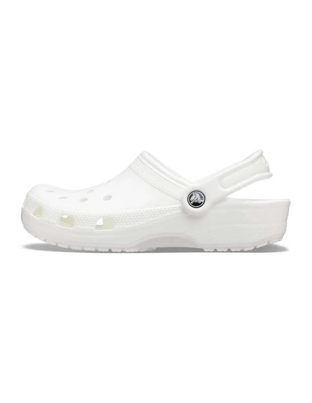 Crocs Unisex Classic Clog - White - Image 3