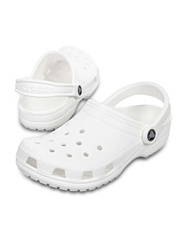 Crocs Unisex Classic Clog - White - Image 4