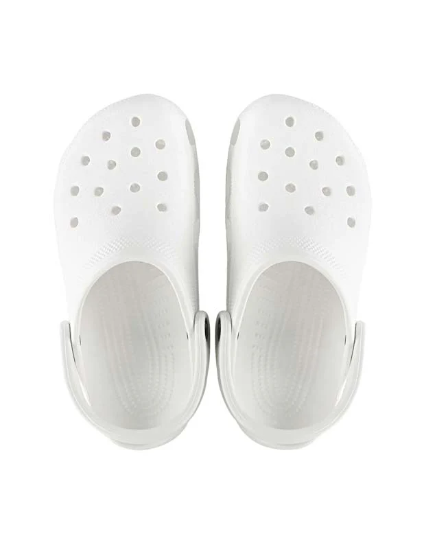 Crocs Unisex Classic Clog - White - Image 5