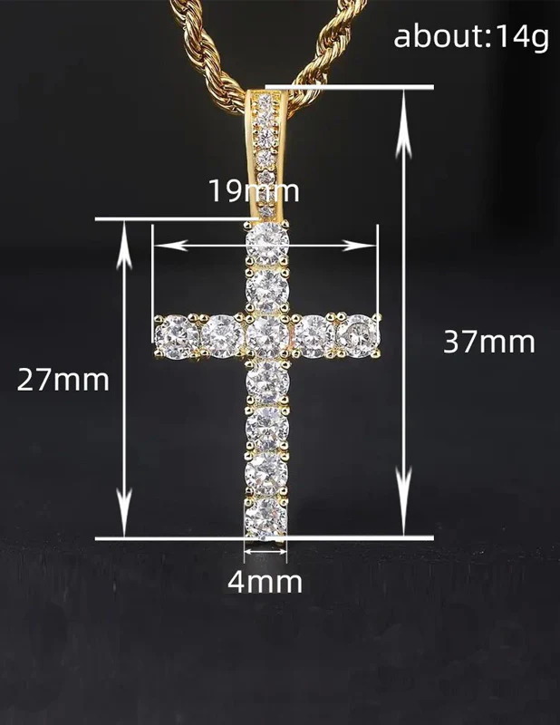 Cross Chain Necklace - Image 2