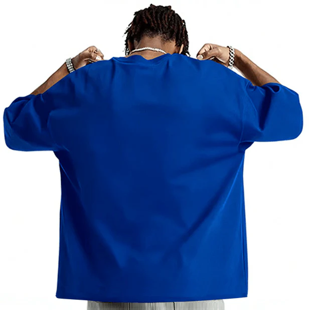Custom Print Back Tail - Pro Club Heavyweight Short Sleeve Tee - Image 4