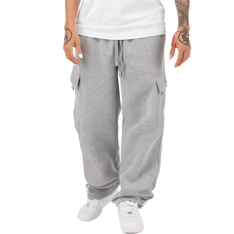 Custom Print Front Leg - Pro Club Heavyweight Fleece Cargo Pants - Image 3