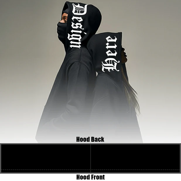 Custom Print Hood - Pro Club Heavyweight Pullover Hoodie (13oz) - Image 3
