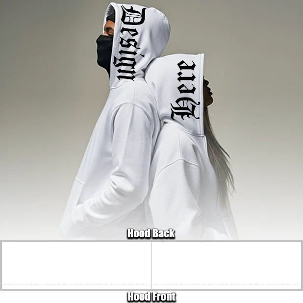 Custom Print Hood - Pro Club Heavyweight Pullover Hoodie (13oz) - Image 4