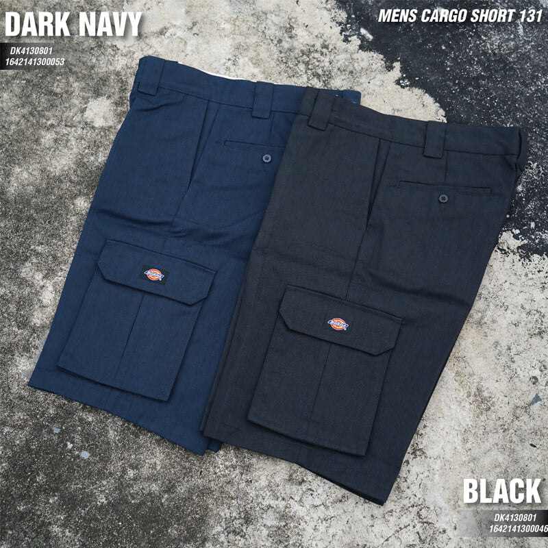 DICKIES - 131 POCKET CARGO SHORT K4130801 - BLACK - Image 5