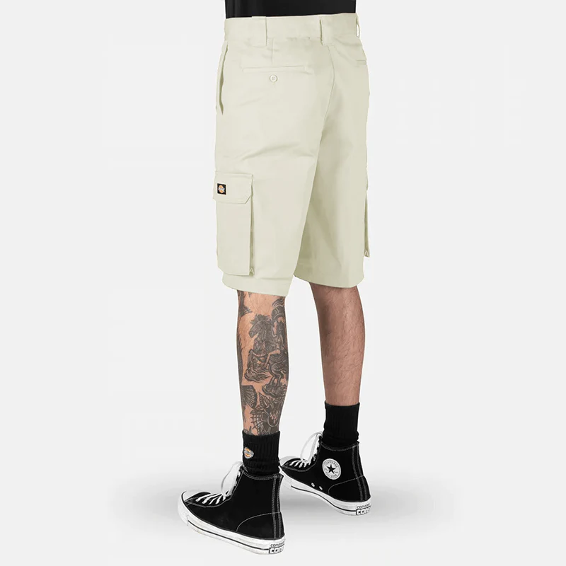 DICKIES - 131 POCKET CARGO SHORT K4130801 - BONE - Image 3