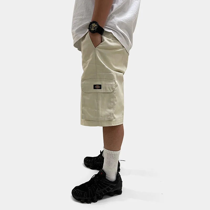 DICKIES - 131 POCKET CARGO SHORT K4130801 - BONE - Image 4