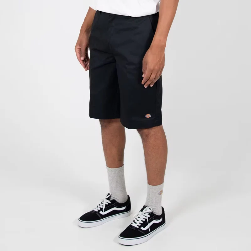 DICKIES - 131 SLIM STRAIGHT SHORT K3130803 - BLACK - Image 2