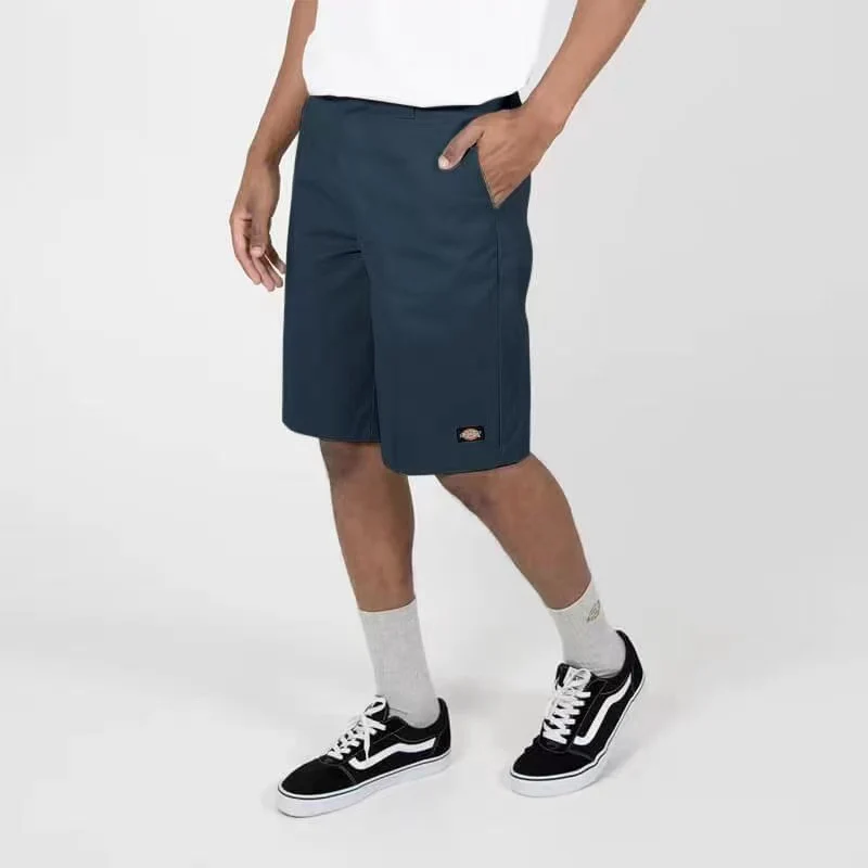 DICKIES - 131 SLIM STRAIGHT SHORT K3130803 - NAVY - Image 2