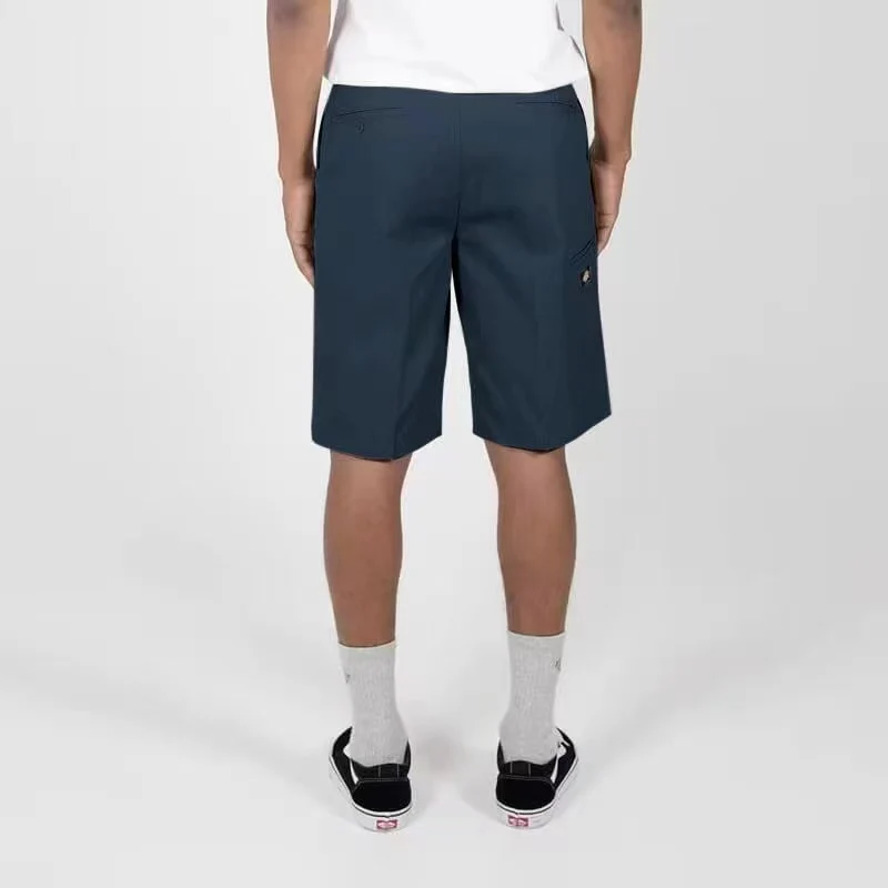 DICKIES - 131 SLIM STRAIGHT SHORT K3130803 - NAVY - Image 4