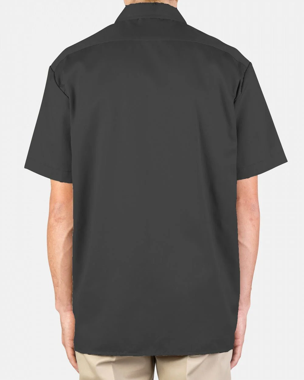 DICKIES –1574 SHORT SLEEVE WORK SHIRT - CHARCOAL - Image 2