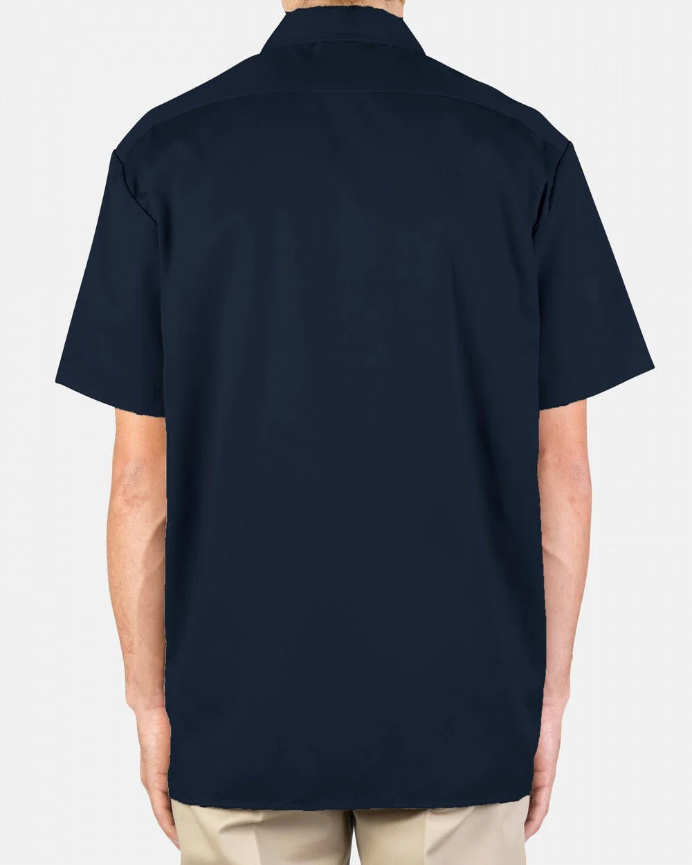 DICKIES –1574 SHORT SLEEVE WORK SHIRT - NAVY - Image 3