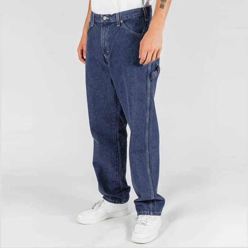 DICKIES - 1993 RELAXED FIT CARPENTER DENIM JEAN - Rinsed Indigo