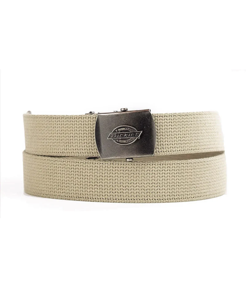 DICKIES - 30mm Cotton Web Belt - Khaki - Image 2