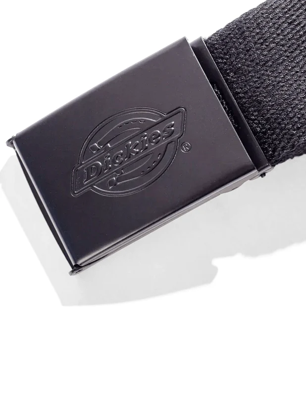 DICKIES - 30mm Webbed Belt -BLACK - Image 2