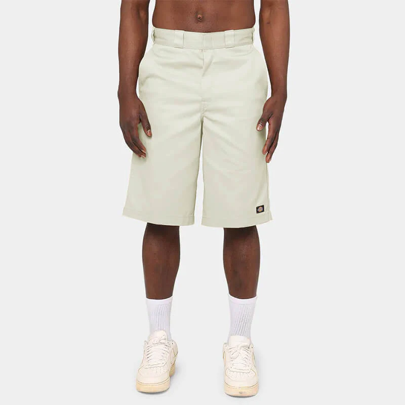 DICKIES - 42283 13 INCH LOOSE FIT MULTI POCKET WORK SHORT - BONE - Image 4