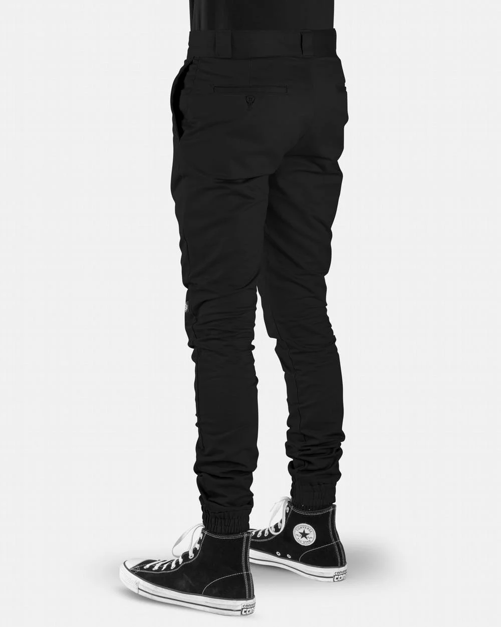 DICKIES - CP918 SLIM TAPERED & CUFFED PANT - BLACK - Image 2