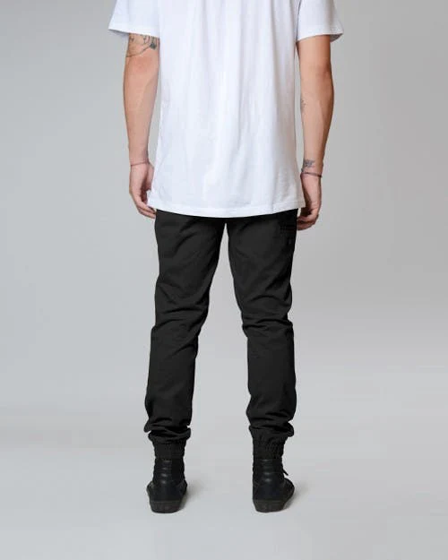 DICKIES - CP918 SLIM TAPERED & CUFFED PANT - BLACK - Image 4