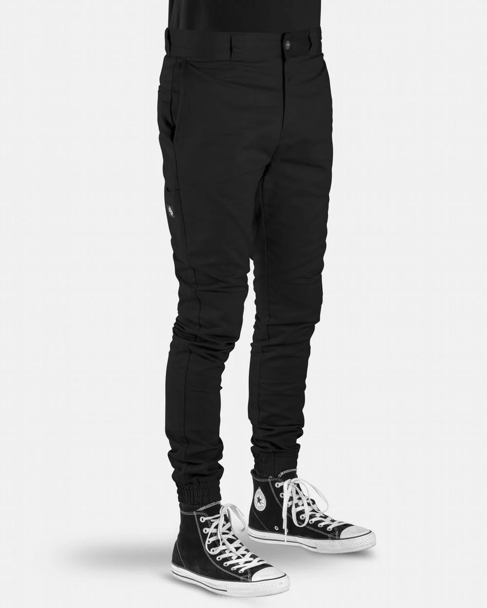 DICKIES - CP918 SLIM TAPERED & CUFFED PANT - BLACK - Image 5