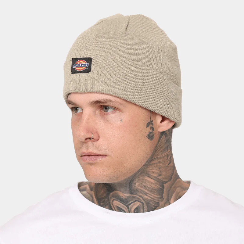 DICKIES - FARGO FISHERMAN BEANIE - KHAKI - Image 2