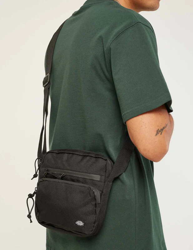 DICKIES - Gilmer Messenger Bag - Black - Image 2