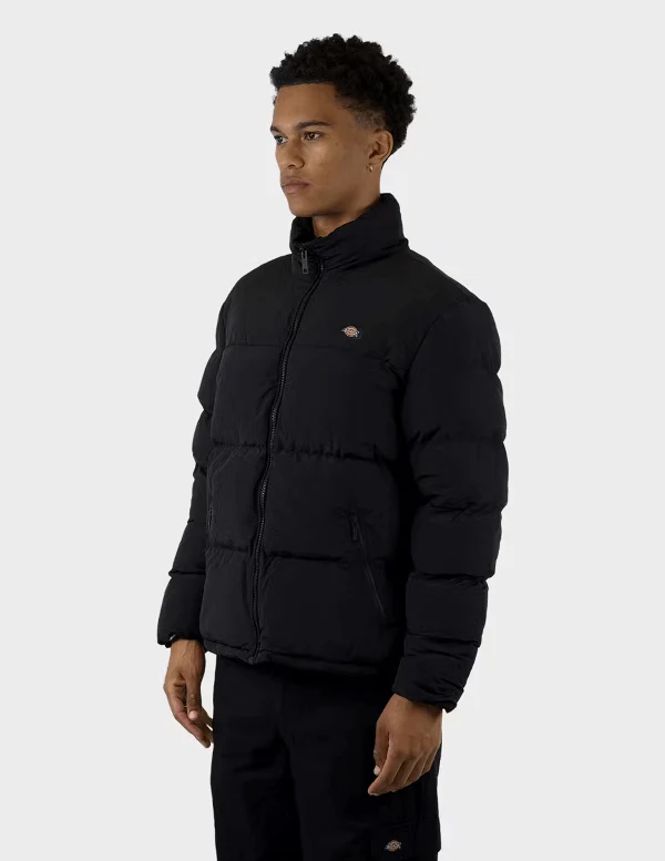 Dickies - Haskell Puffer Jacket - Black - Image 2