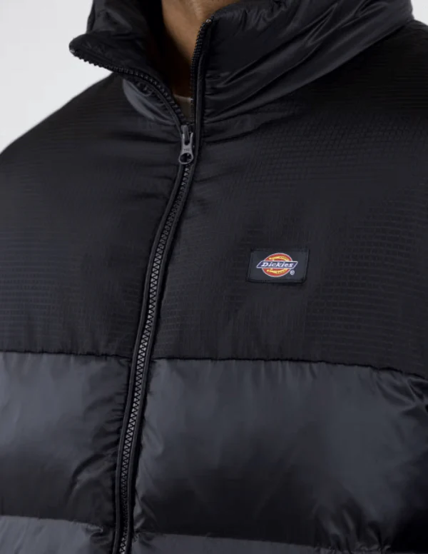 Dickies - Haskell Puffer Jacket - Black - Image 5