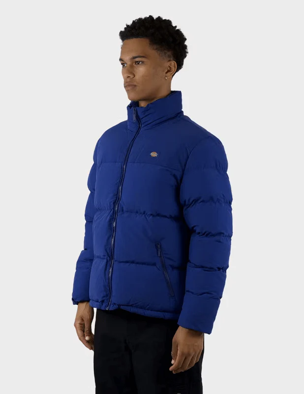 Dickies - Haskell Puffer Jacket - Royal Blue - Image 2