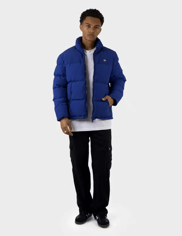 Dickies - Haskell Puffer Jacket - Royal Blue - Image 5