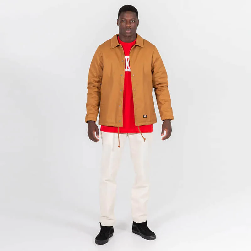 DICKIES SHINER COACHES JACKET - Brown Duck - Image 3