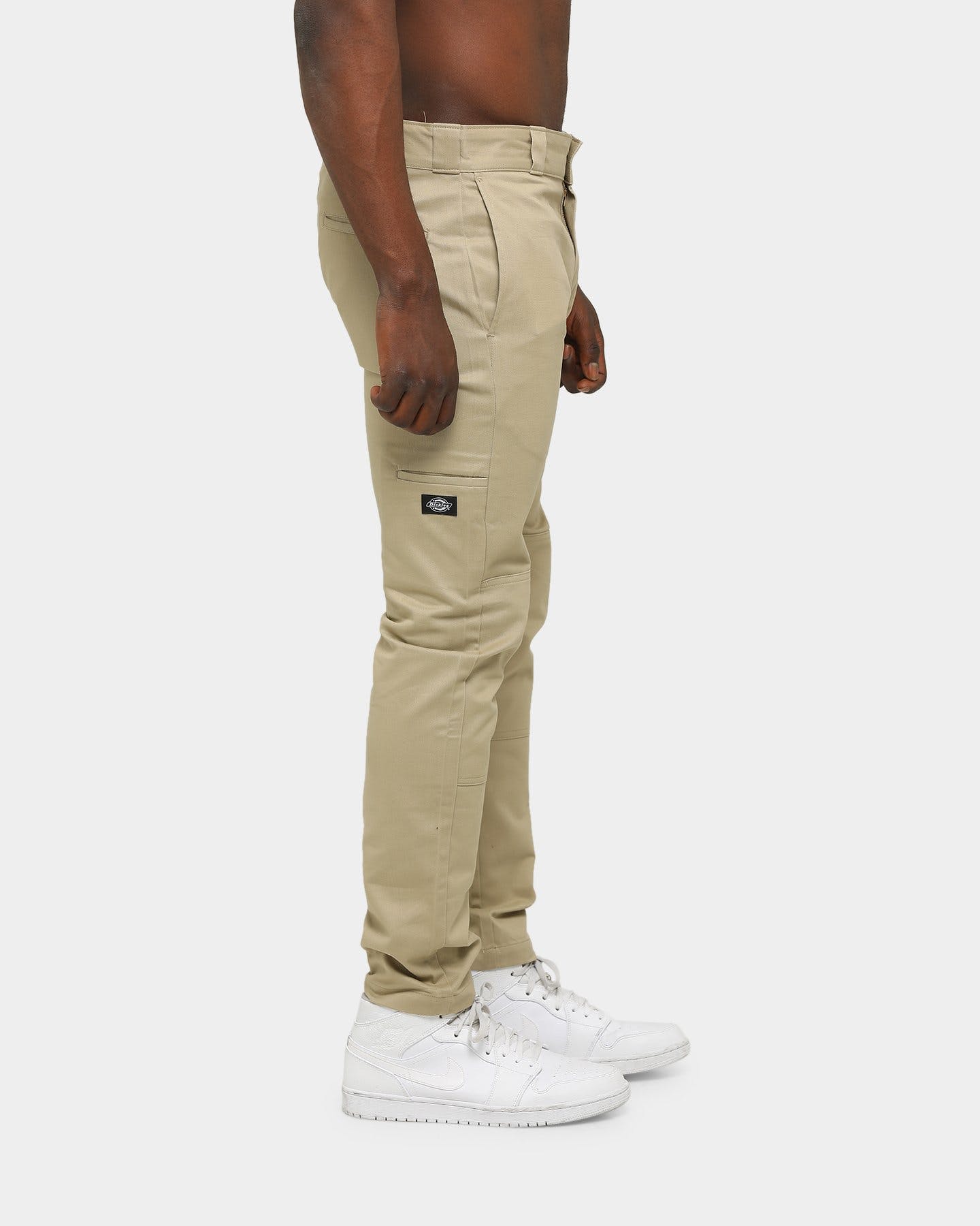 DICKIES - WP811 Skinny Straight Fit Double Knee Work Pant- Khaki - Image 8
