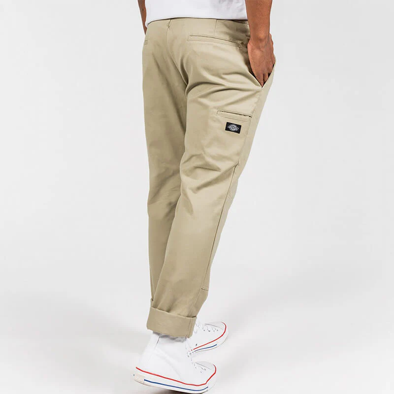DICKIES WP918 SLIM FIT DOUBLE KNEE WORK PANT -Khaki - Image 3