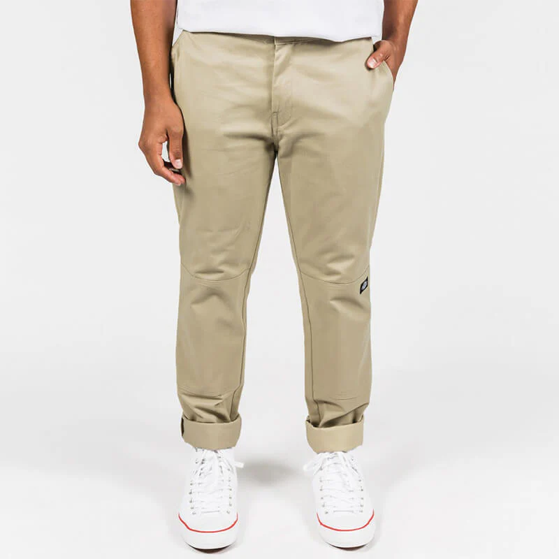 DICKIES WP918 SLIM FIT DOUBLE KNEE WORK PANT -Khaki - Image 4
