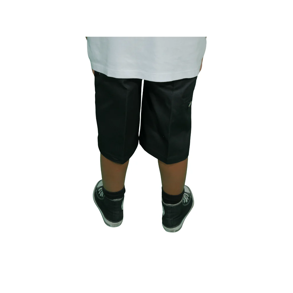 DICKIES - YOUTH 38224 BOYS` ORIGINAL FIT RELAXED SHORTS - BLACK - Image 5