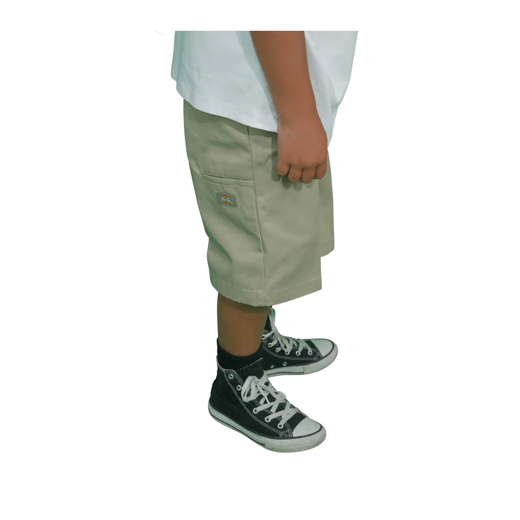 DICKIES - YOUTH 38224 BOYS` ORIGINAL FIT RELAXED SHORTS - KHAKI - Image 3
