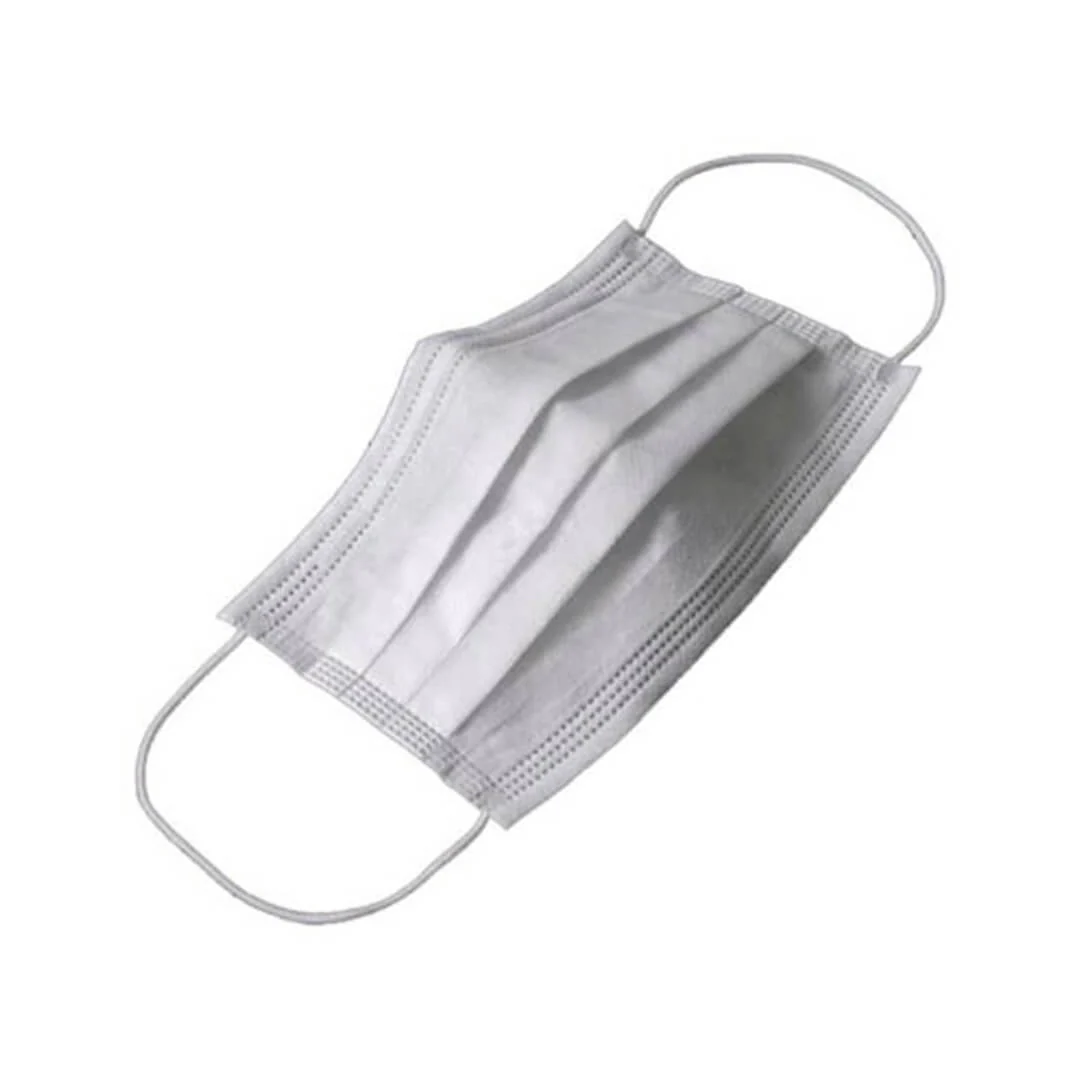 REWAHARD Disposable Face Mask 10 Pack - White - Image 2