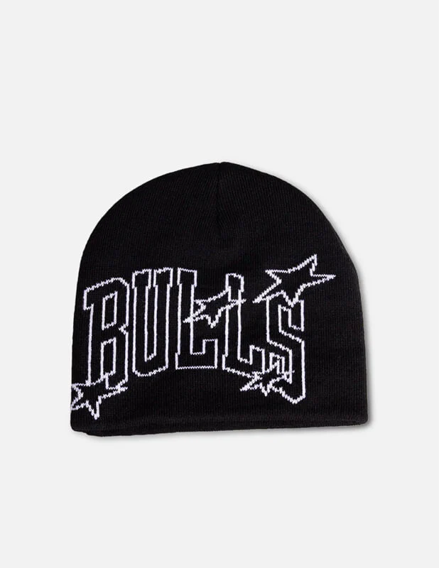 Mitchell and Ness - Chicago Bulls Outer Limits Skull Beanie Black