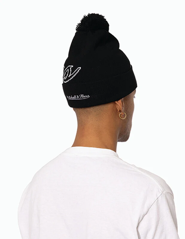 Mitchell and Ness - Lakers Team Pom Beanie - Image 3