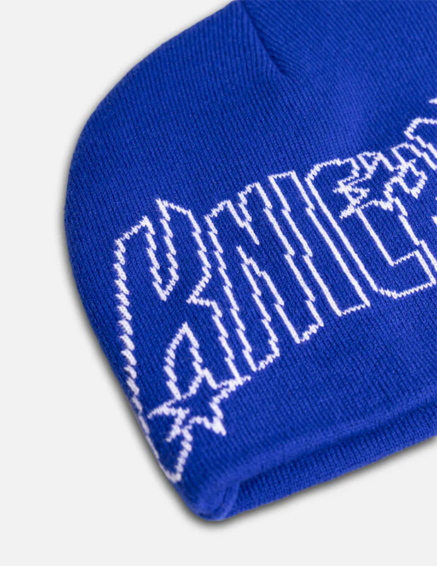 Mitchell and Ness - New York Knicks Outer Limits Skull Beanie - Image 3