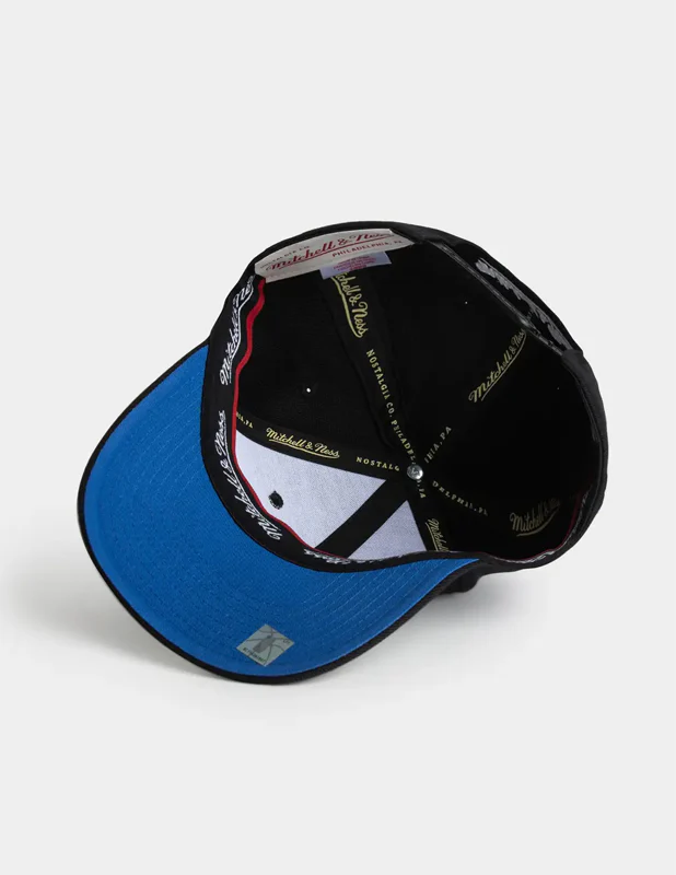 Mitchell and Ness Traveling MVP Warriors Snapback - Image 4