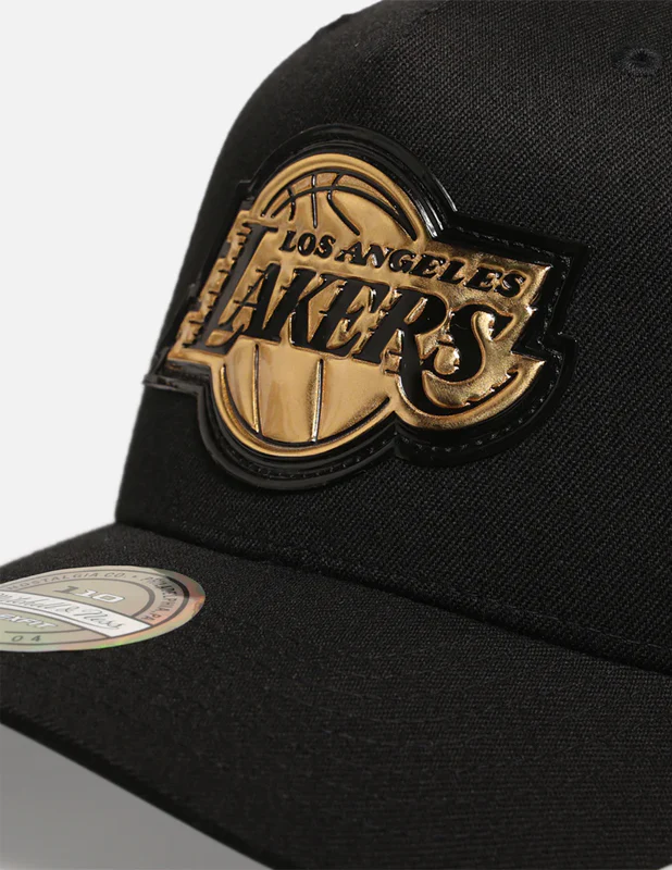 MITCHELL & NESS 110 Flexfit Snapback Weald 5Panel Lakers - Black - Image 2