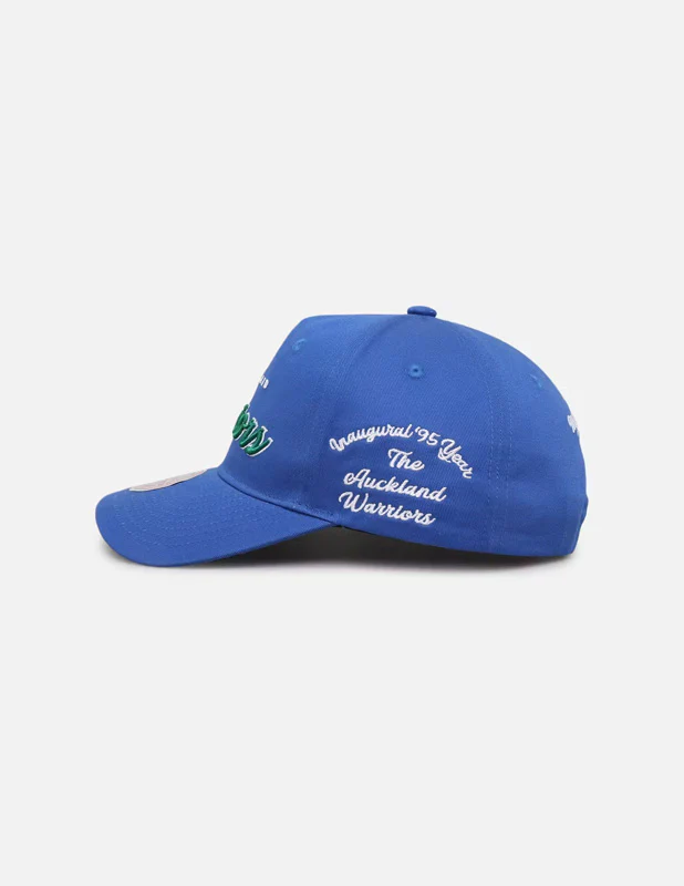MITCHELL & NESS Auckland Warriors Royal Blue Deadstock Snapback - Image 4